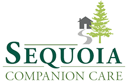 Sequoia Companion Care logo with a tree and house.